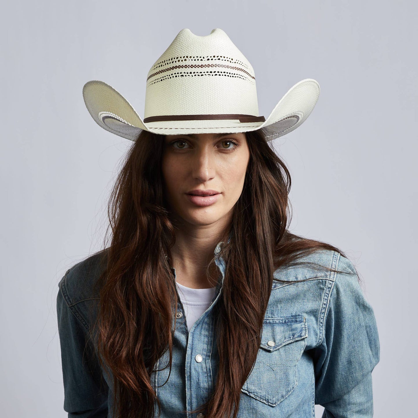 Ponderosa - Straw Cattleman Cowboy Hat