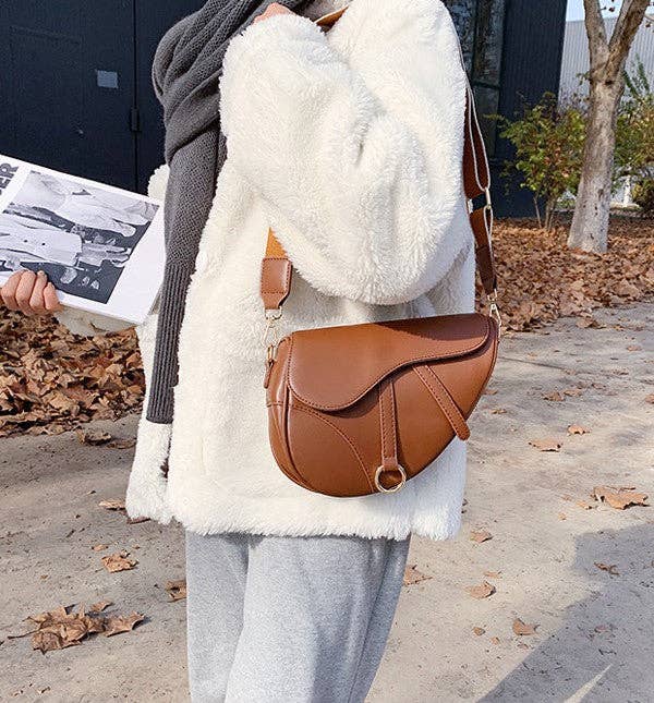 Saddle Shoulder Handbag