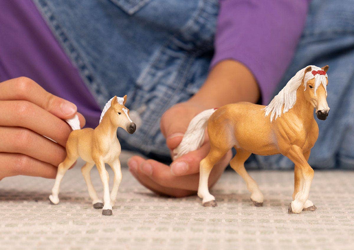 Haflinger Mare Horse Toy Figurine
