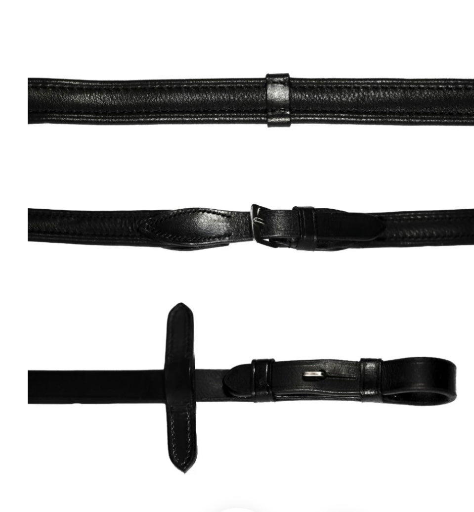 Lumiere Leather Reins , flat