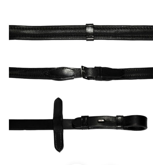 Lumiere Leather Reins , flat