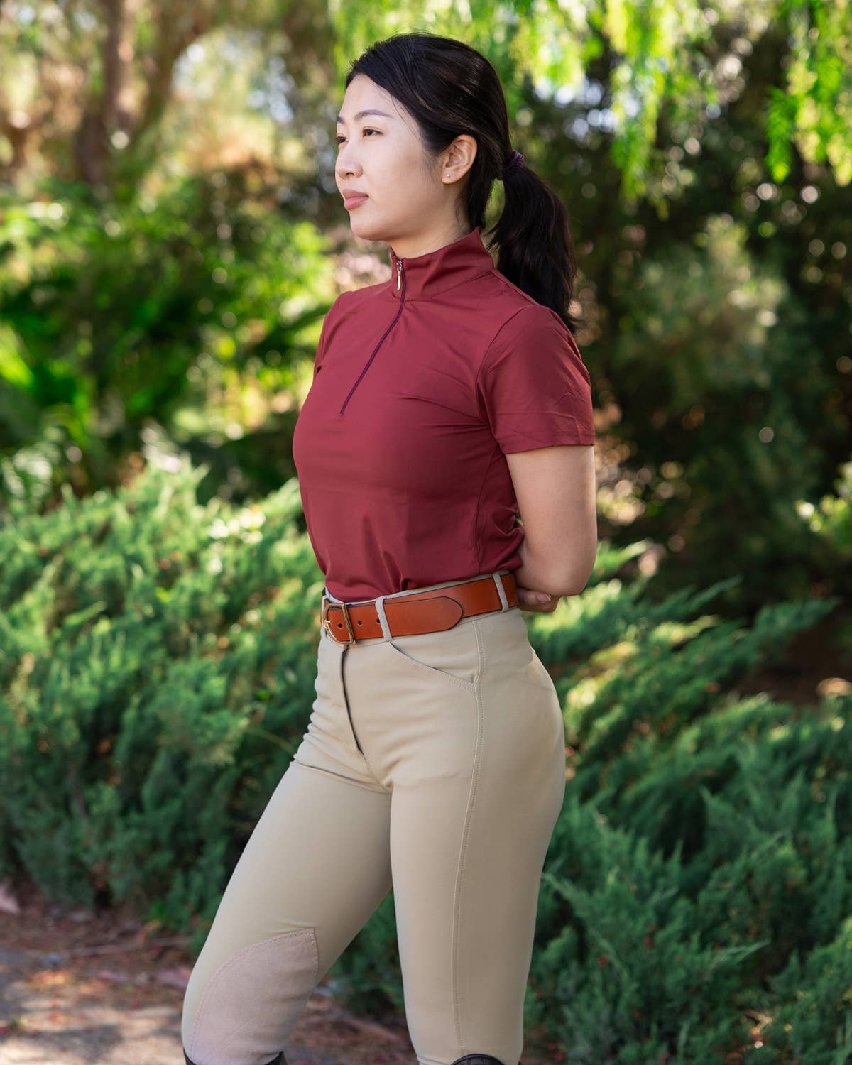 Cordelia Ladies Clarino Knee Patch Breeches