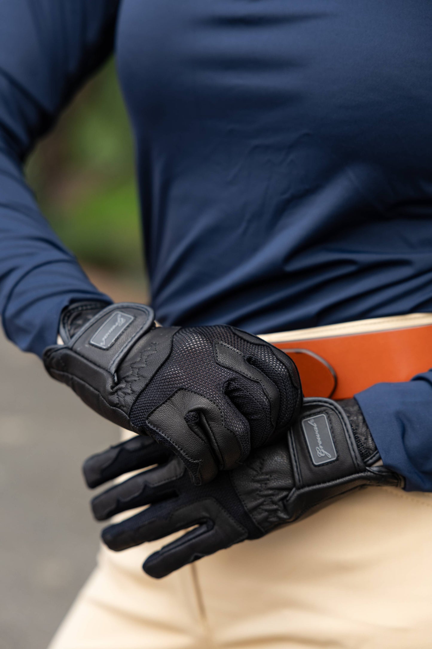 Elizabeth Genuine Goat Leather Riding Gloves