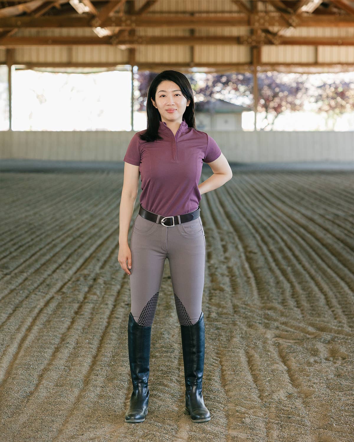 Juliet - Ladies Silicone Knee Patch Breeches