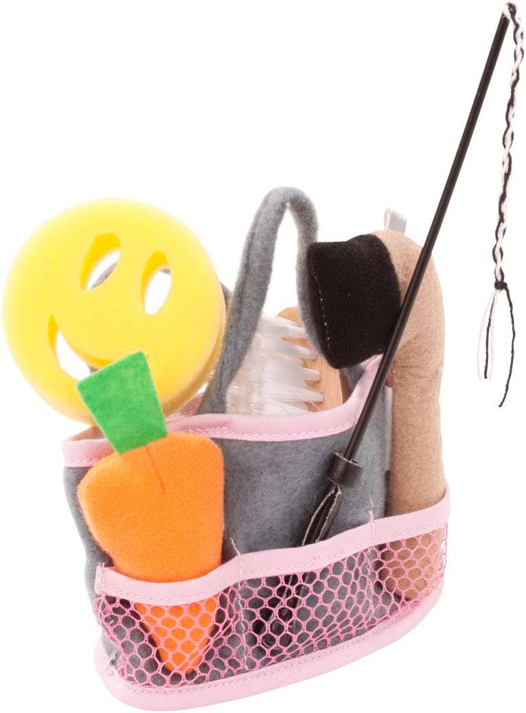 Baby Doll Toy Horse Care "Black Beauty" Accessory Playset