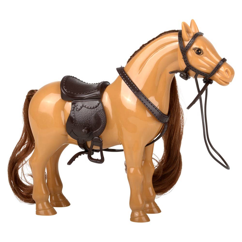 7″ Horse With Hair Accessories LLB kids toys