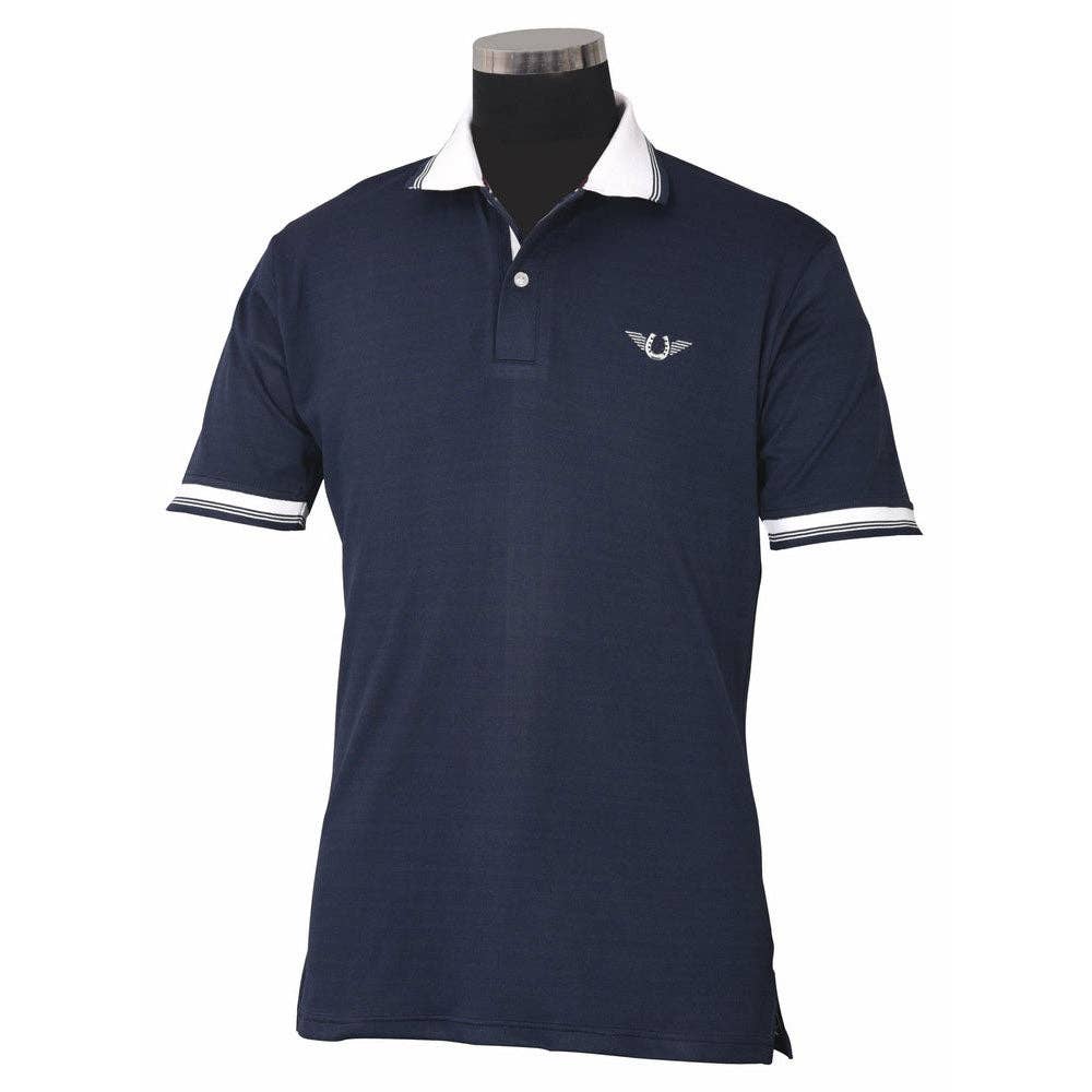 TuffRider Men's Mark Short Sleeve Polo Sport Shirt