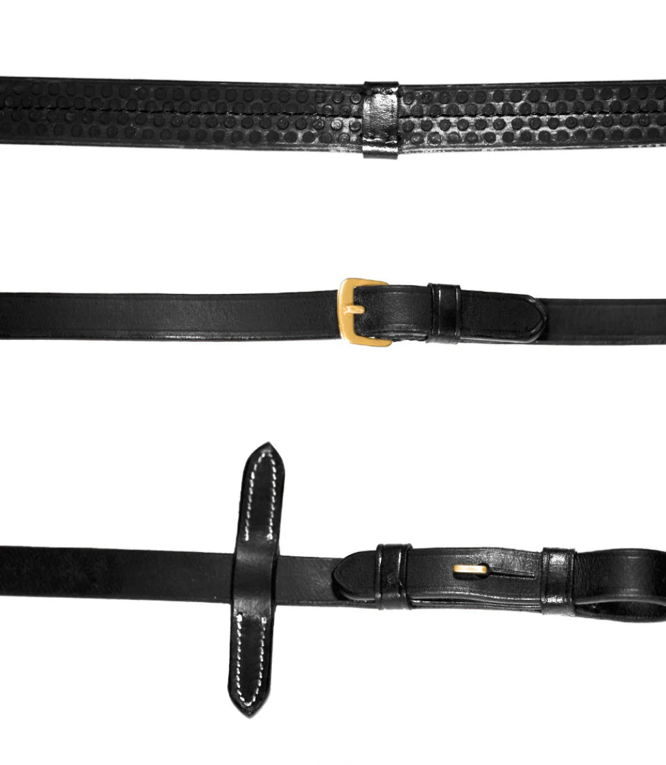 Lumiere Leather Grip Reins