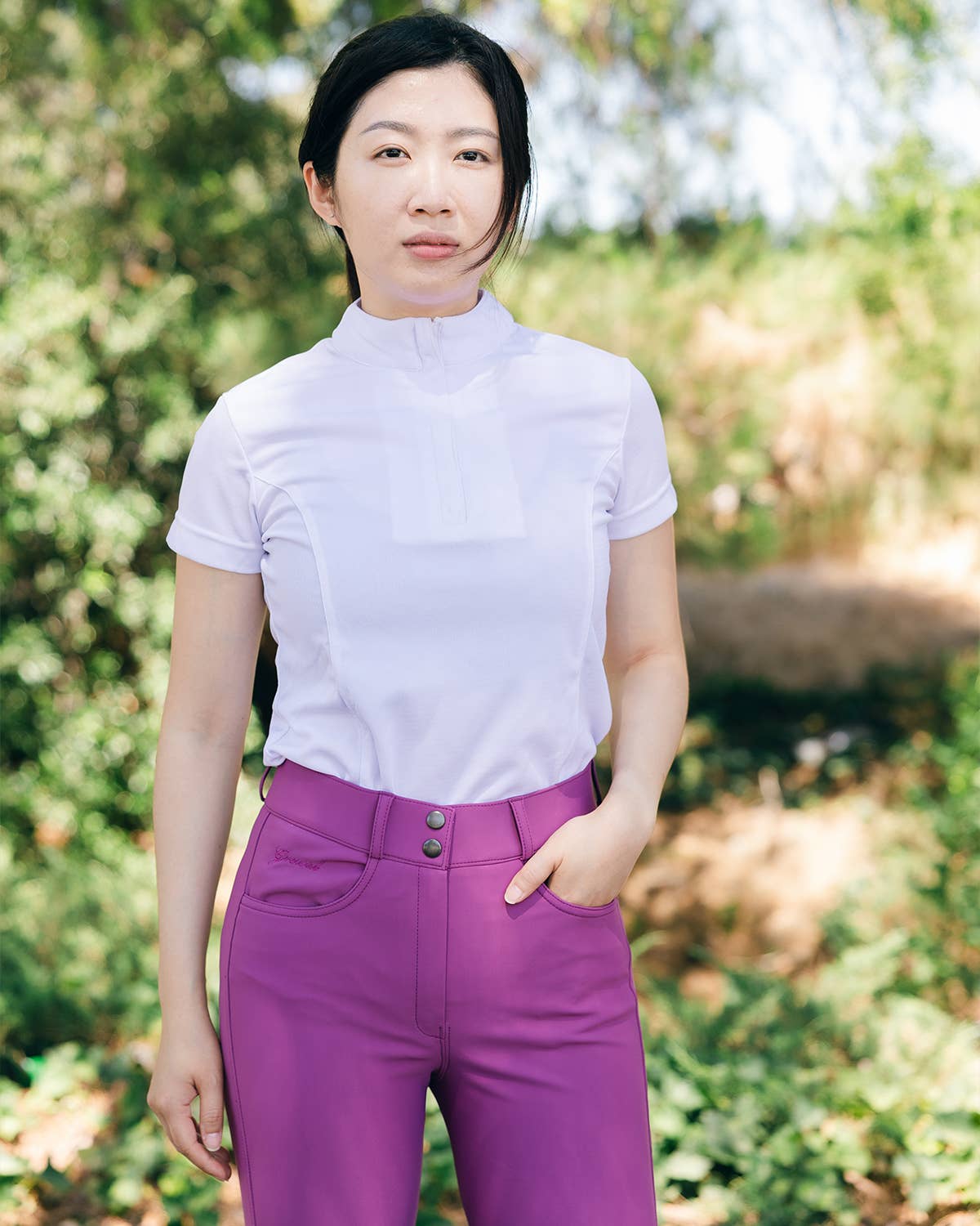 Cordelia Ladies Clarino Knee Patch Breeches